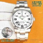 VS Factory 1:1 Clone Rolex Air-King 40mm New White Dial Cal.3132 Watch